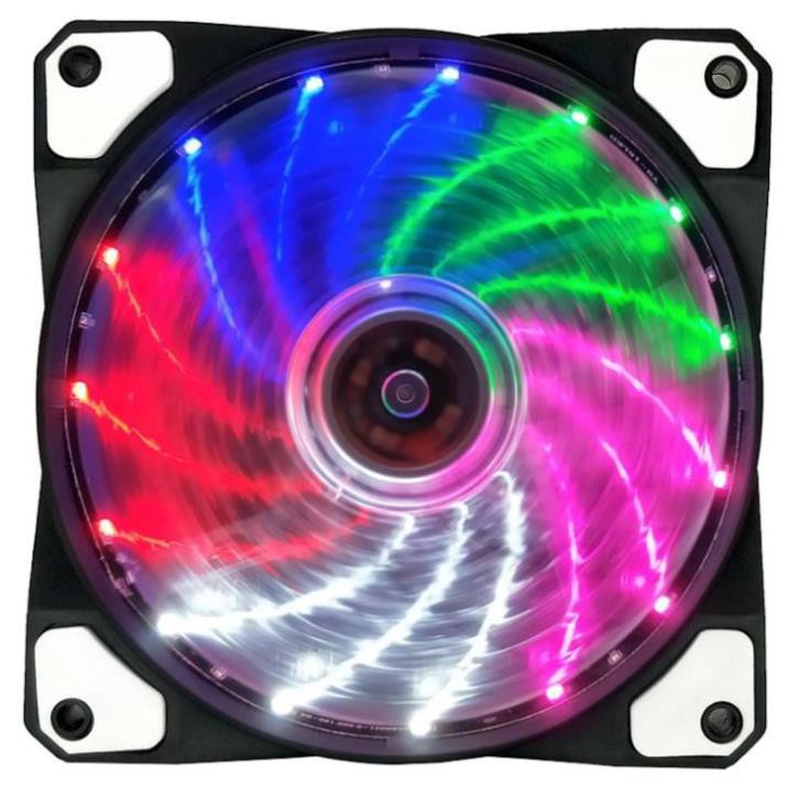 Fan Case 12cm Coolmoon 10-33 Led - Màu Tùy Chọn