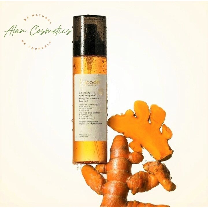 [Authentic] Xịt Khoáng Nghệ Hưng Yên Cocoon Sáng Da & Chống Oxy Hóa Turmeric Face Mist 130ml | BigBuy360 - bigbuy360.vn