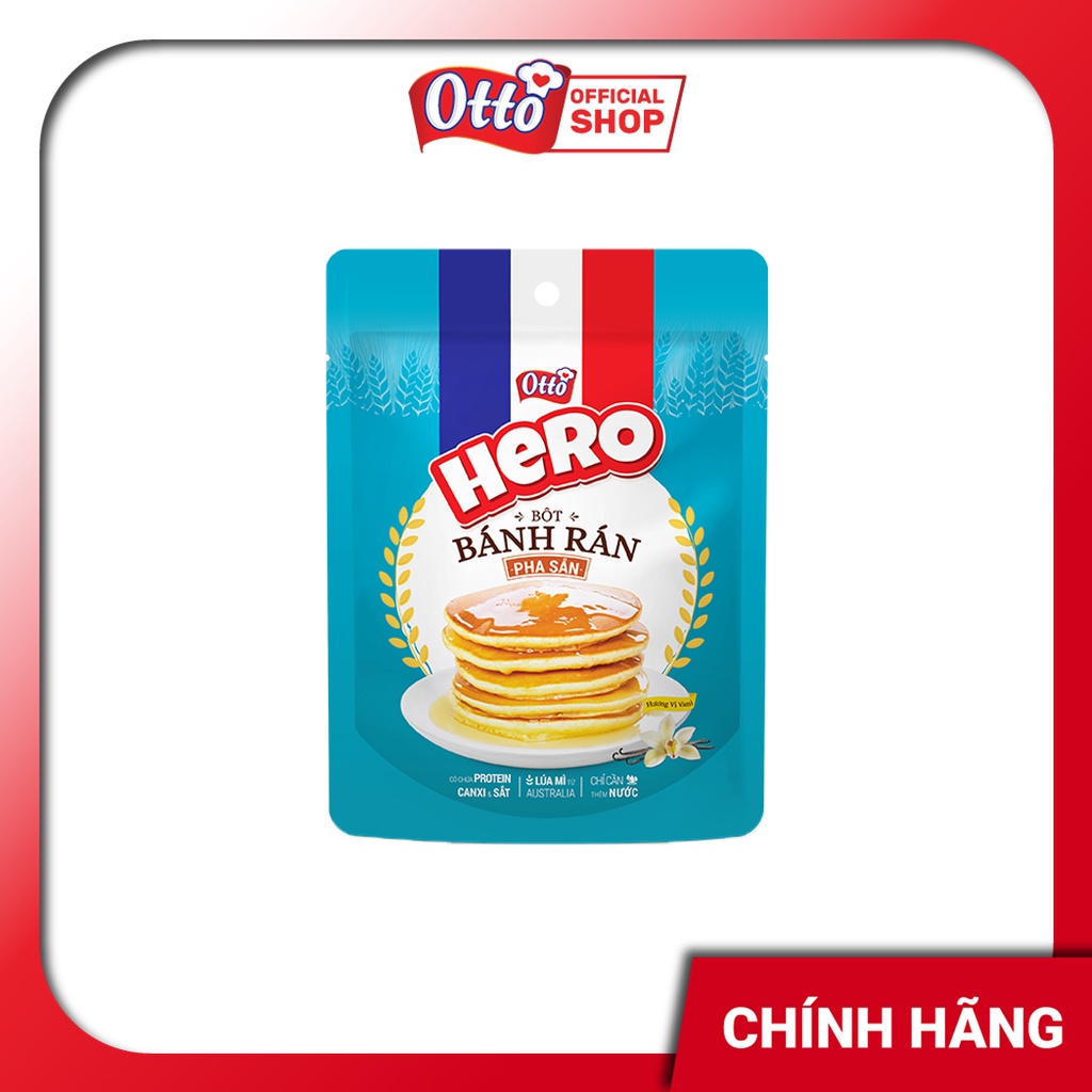 CHÍNH HÃNG Bột Bánh Rán Pha Sẵn Hero 200G
