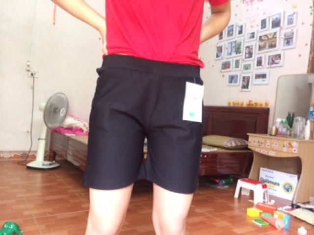 Quần Đùi Nữ Cotton Co Giãn 4 Chiều