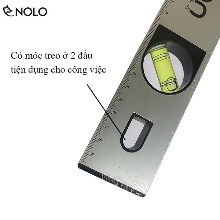 Thước Thủy Thước Nivo Meifeng Pro E600 Từ Tính Đo Góc Đo Cân Bằng Chất Liệu Vỏ Nhôm Dài 60cm Có Hít Nam Châm