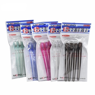 Set 4 Kẹp Tóc Mỏ Vịt Đính Đá Pha Lê Tạo Kiểu Tóc