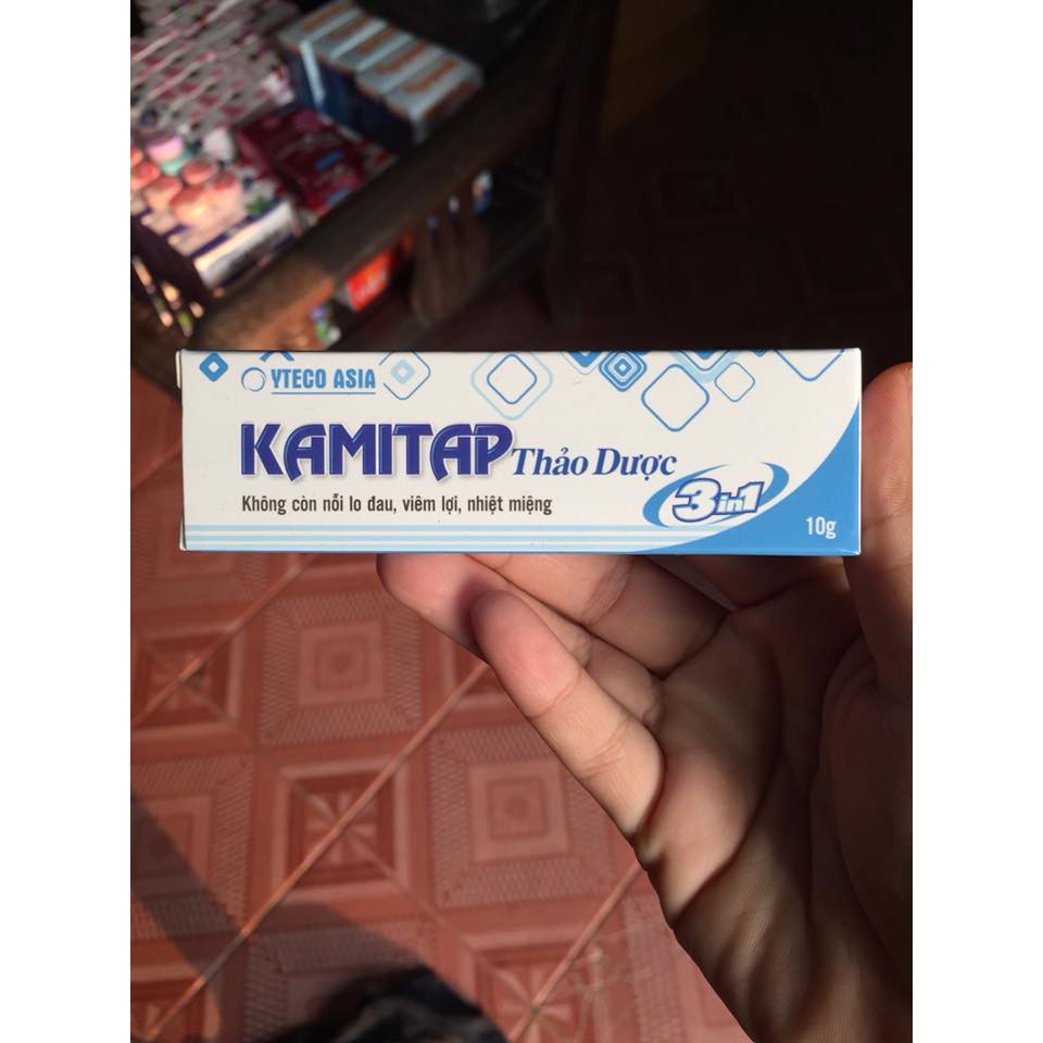 Kamitap Thảo Dược 10g Không Lo Nỗi Đau Nhiệt Miệng | BigBuy360 - bigbuy360.vn