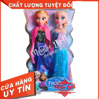 Búp bê Elsa & Anna hộp nhựa: Có khớp
