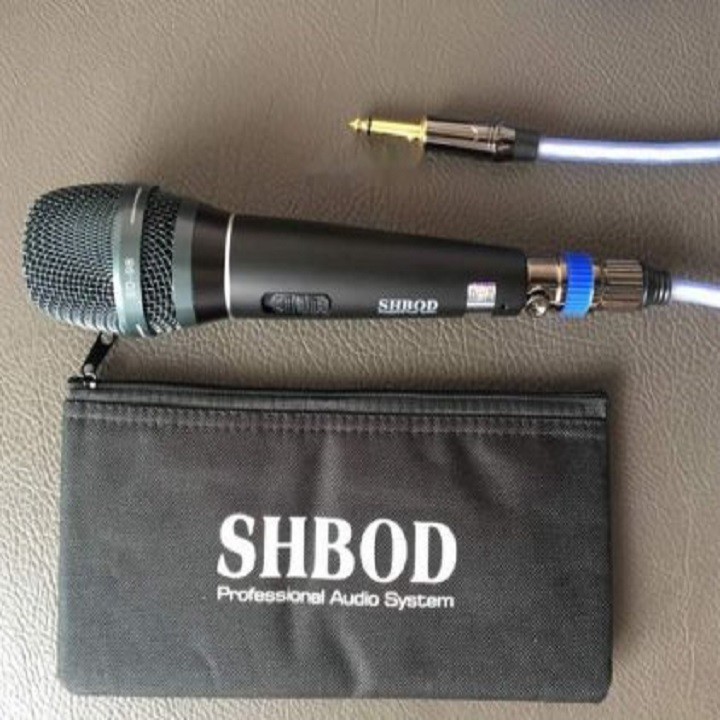 ◙[Mã ELMSBC giảm 8% đơn 300K] Micro Có Dây Karaoke SHBOD SD-98 Hàng Loại Tốt Chính Hãng Hát Cực Hay