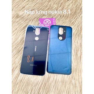 nắp lưng sau nokia 8.1/Kính lưng sau nokia 8.1 zin