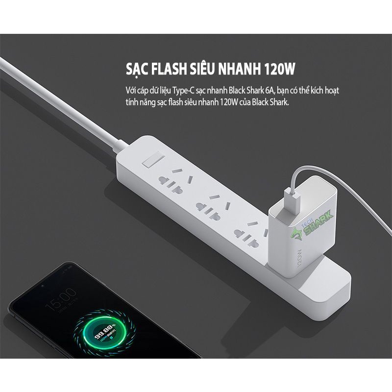 Củ sạc nhanh Xiaomi 120W cho Mi 10 Ultra, Black Shark 4 / 4 Pro /  4S / 4s pro / 5 / 5 pro Xiaomi 11T Pro