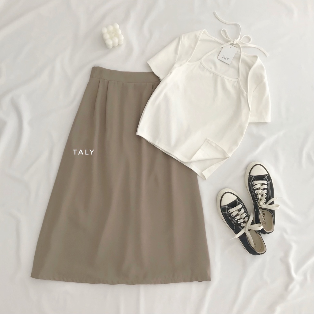 Áo thun trơn cột cổ TALY AT060516