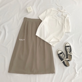 Áo thun trơn cột cổ taly at060516