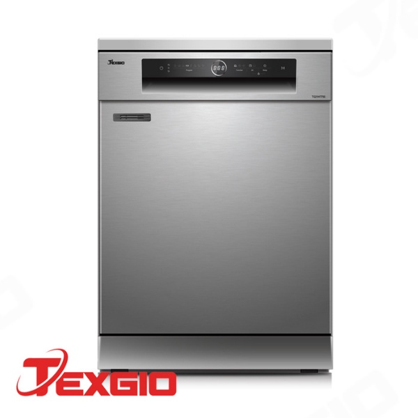 Máy Rửa Chén Texgio 13 Bộ Sấy Khí Nóng, Diệt Khuẩn UV2 TG21H775S - Hàng Chính Hãng