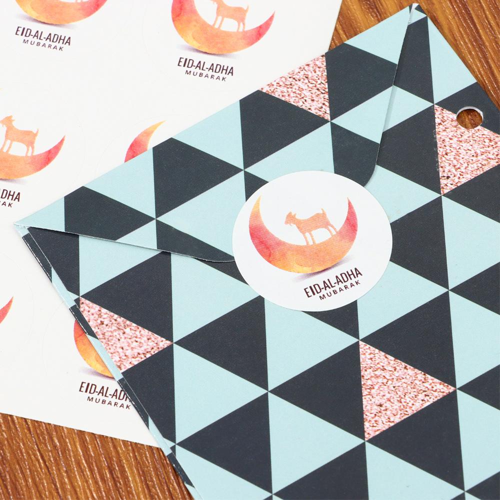 PISTA Set 60 / 120 Sticker Dán Trang Trí Bánh Quy Phong Cách Hồi Giáo