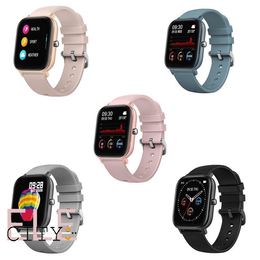 ✨COD✨ P8 smart watch sports IP67 waterproof clock watch and other sport modes Display Smartwatch Smart Wristband