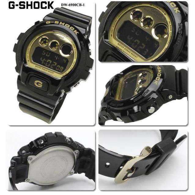 Đồng hồ nam G-SHOCK chính hãng Casio Anh Khuê DW-6900CB-1DS