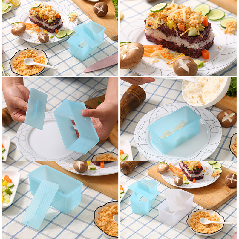 Khuôn Làm Sushi Hình Chữ Nhật