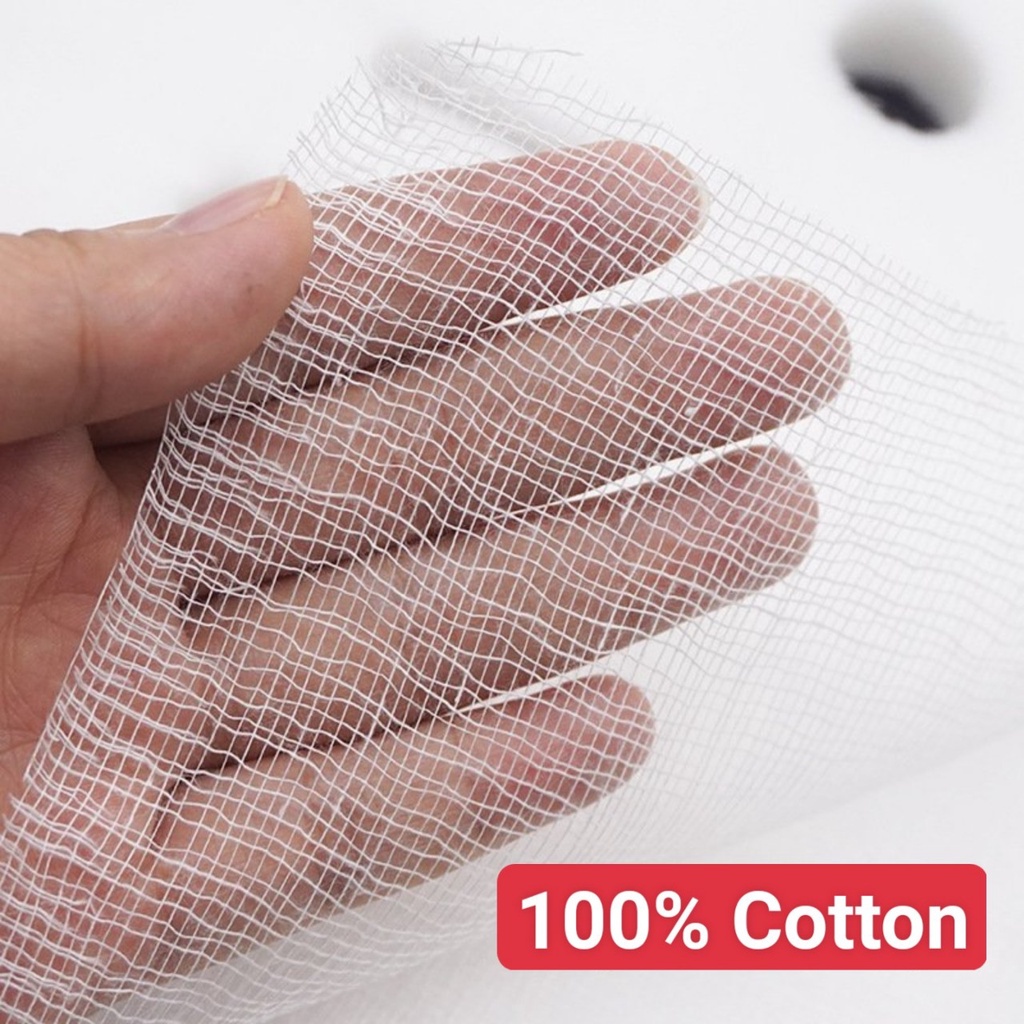 Set mặt nạ gạc cắt sẵn mắt miệng tiện lợi (set 100 miếng)