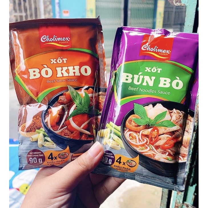 Gia vị xốt nấu bún bò - bò kho