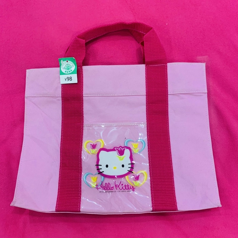 túi hello kitty mới tinh còn tag