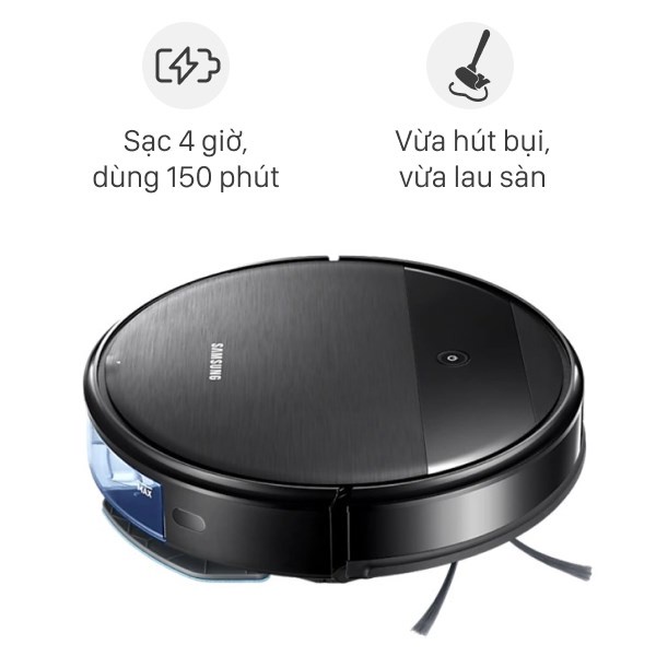 Robot hút bụi lau nhà Samsung PowerbotE (VR05R5050WK)