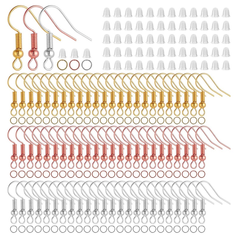 Set 450 Cái Gồm 150 Móc Và 150 Hạt Gắn Trang Sức