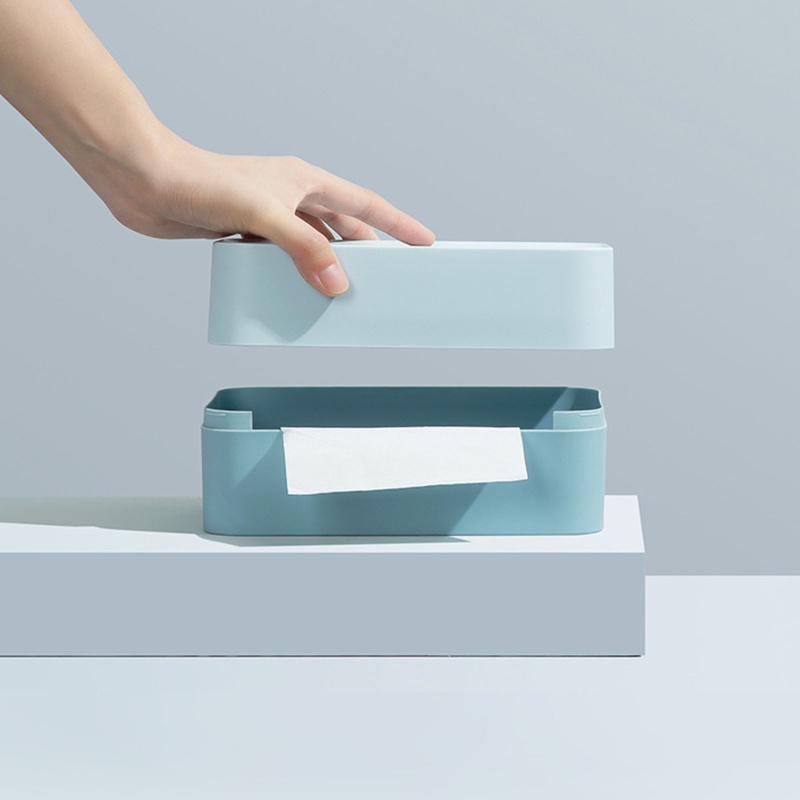 Hộp Đựng Khăn Giấy Rút Siêu Đơn Giản Chống Trượt