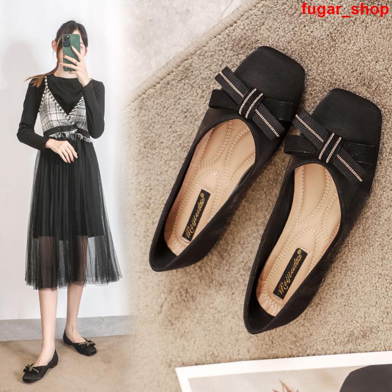 Giày Búp Bê Đế Bệt Size Lớn 34-43 Thời Trang Mùa Hè Dành Cho Nữ 40-43