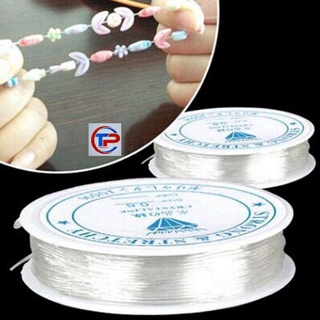Cuộn cước gân co giãn size 1mm xâu hạt làm vòng