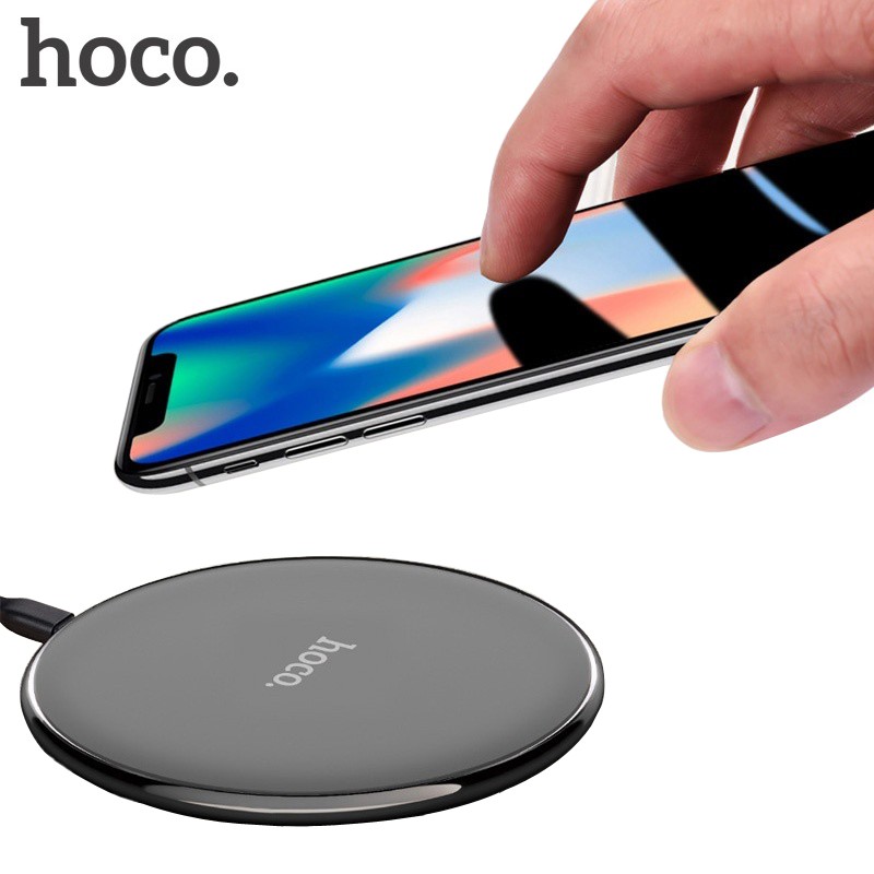 Đế Sạc Không Dây Hoco Cw6 Qi Siêu Mỏng Cho Samsung Iphone