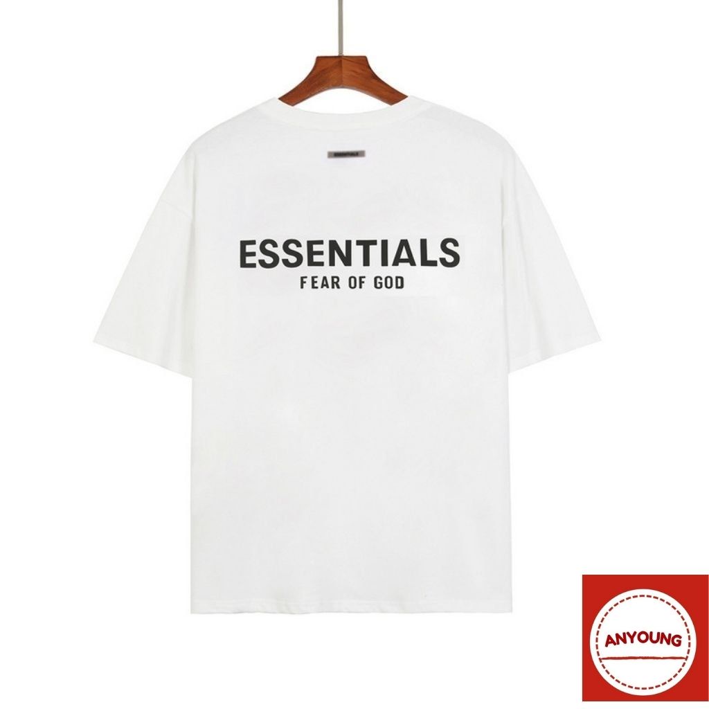 Áo Phông Nam Essentials Anyoung Áo Thun Nam Cao Cấp Unisex Áo Phông Tay Lỡ From Rộng Thời Trang Cao Cấp Hàn Quốc At300