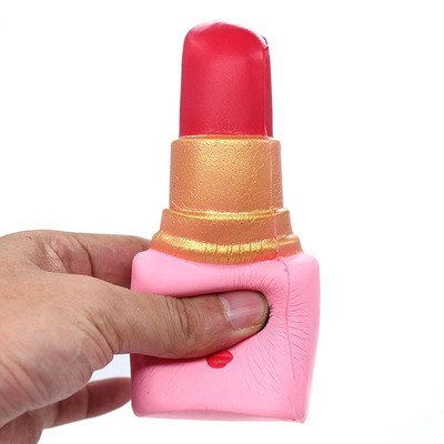 Slow Rising Squishy Lipstick Shaped Toys Cute Decompression Toy Relax PU