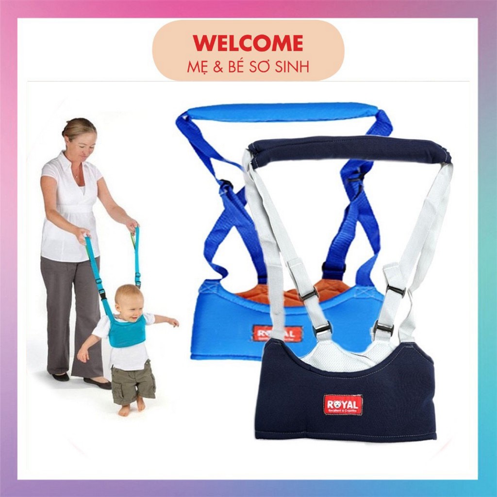 ĐAI TẬP ĐI⚡️FREESHIP⚡️ Đai Tập Đi Ôm Ngực Cho Bé Hãng Royal