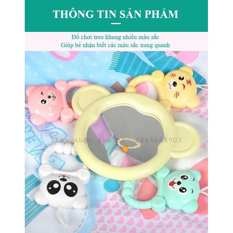 Thú Treo Thảm Đàn Piano hình Hươu Happy chính hãng Fisher Price