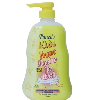 Tắm Gội Pureen Sữa Chua & Vani 750ml