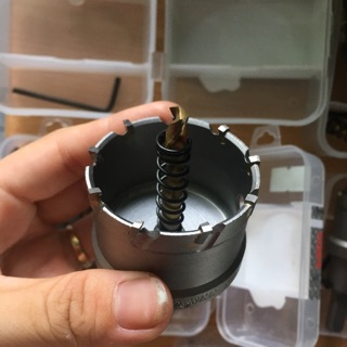 Mũi Khoét Lỗ Tròn 23-24-26 khoét gỗ, nhựa,inox sắt , thạch cao Điện Máy Quyết Trang