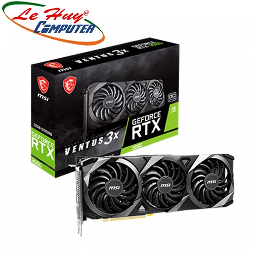 VGA MSI GeForce RTX 3060 VENTUS 3X 12G OC