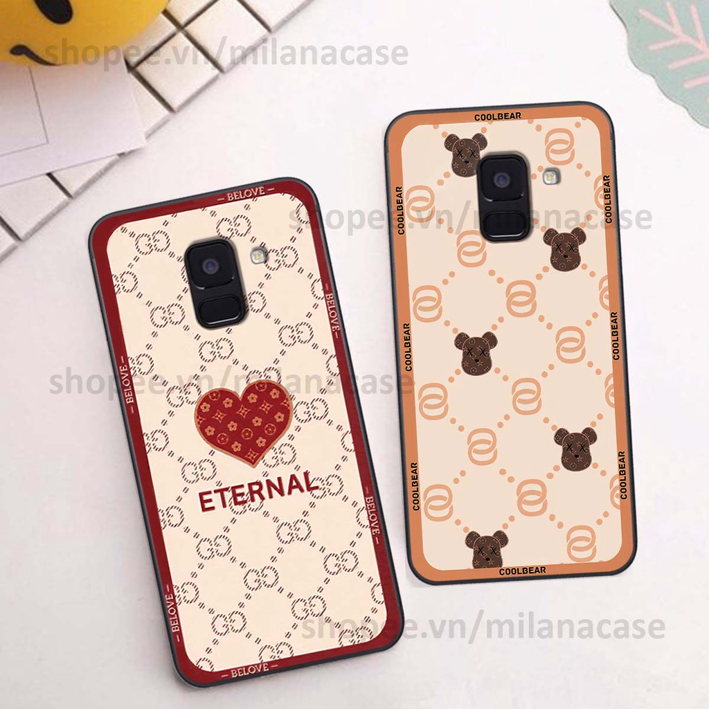 Ốp Samsung A8 2018 / A8 Plus / A8+ hình trái tim be love tình yêu siêu đẹp, cá tính, thời trang