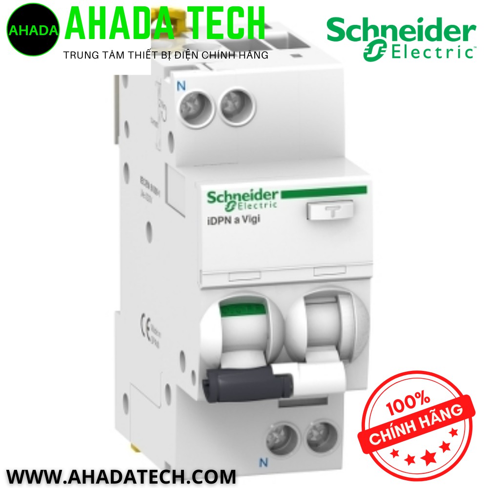 CB CHỐNG GIÂT RCBO 6A-40A 30mA Schneider - A9D316 | AHADA TECH