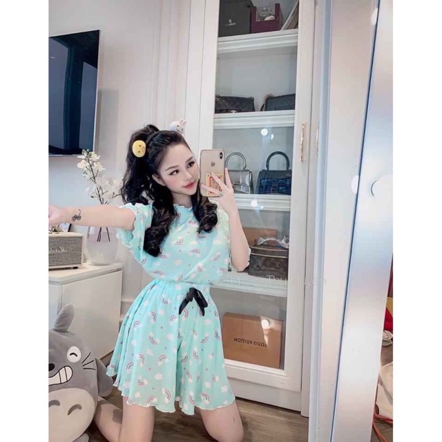 [Mã FAMAYWA giảm 10K đơn 50K] BÁN SỈ BỘ COTTON HÌNH THÚ QUẦN GIẢ VÁY CUTE ( bảng màu tự chụp ) | BigBuy360 - bigbuy360.vn