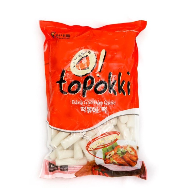 Bánh gạo thỏi Tokbokki Hàn Quốc 1kg | BigBuy360 - bigbuy360.vn