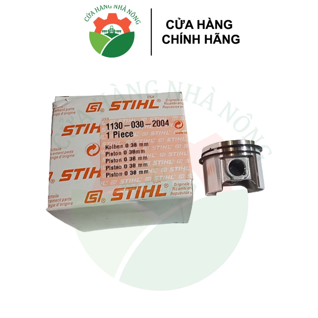 Piston bạc zin máy cưa STIHL MS 180 - Phụ tùng STIHL chính hãng