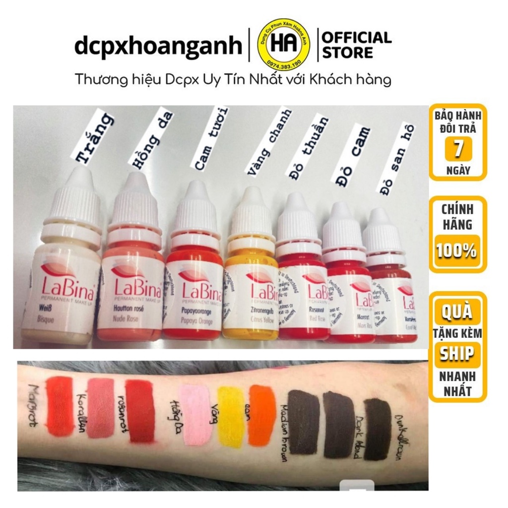 Mực LABINA Chính Hãng Đức SIZE mini Và Full size