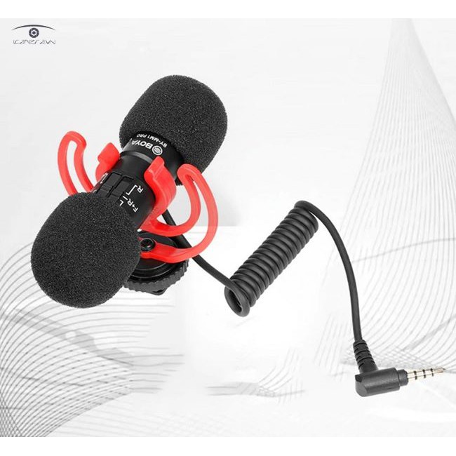 MIC THU ÂM BOYA BY-MM1 PRO SỬ DỤNG CHO MÁY ẢNH ĐIỆN THOẠI MÁY TÍNH