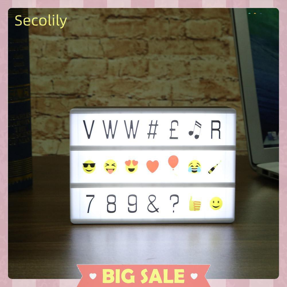 Set đèn LED USB A6 trang trí DIY hình số và chữ cái