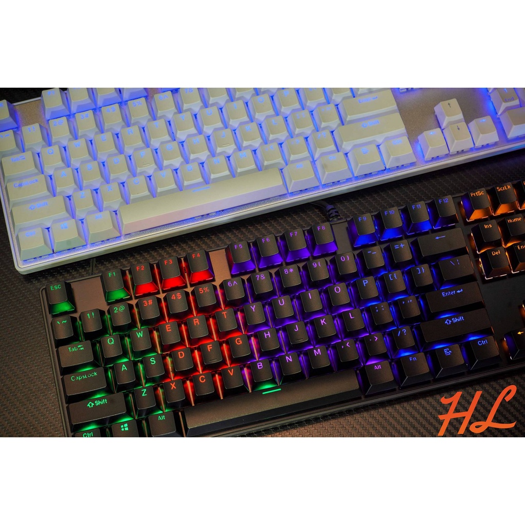 Bàn Phím Cơ E-DRA EK312 LED Rainbow  - BH Chính Hãng 24 Tháng - Hưng Long PC