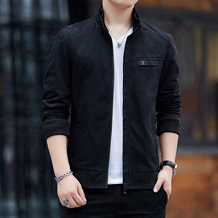 Áo Khoác Kaki Trơn Nam Thời Trang Cá Tính Form Chuẩn Đẹp, Vải Đẹp Hàng Chất Lượng.