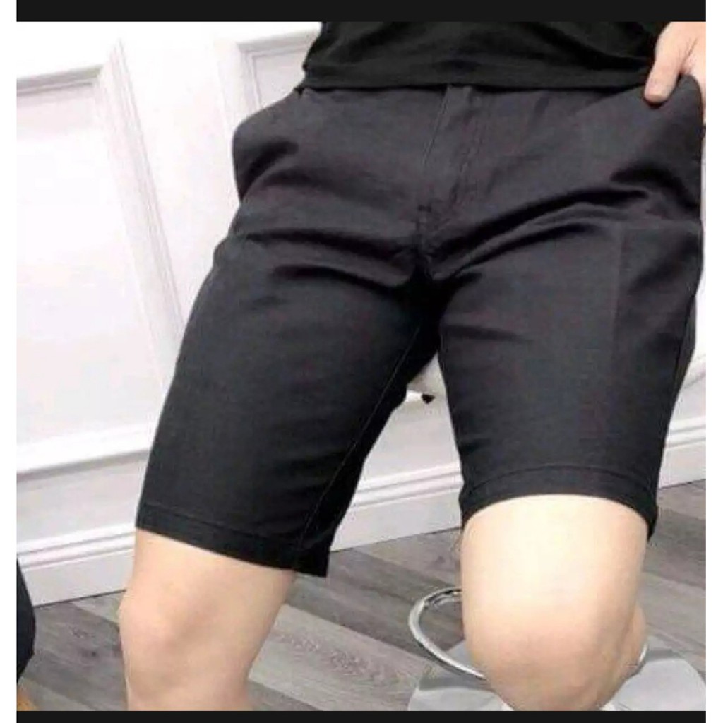 Quần Short Tây Trơn Co Dãn Hàn Quốc Fom ÔM Dáng Chuẩn MEN 2020 | BigBuy360 - bigbuy360.vn