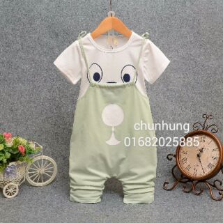 Bộ yếm cho bé gái