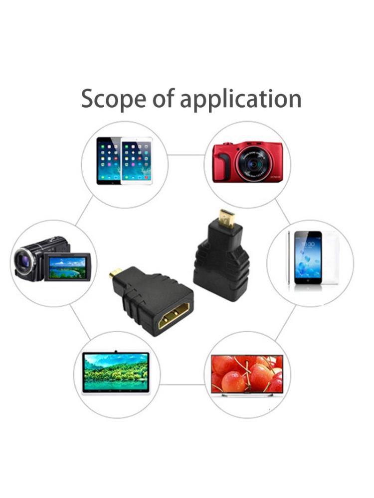 Đầu Chuyển Đổi Cổng Micro Hdmi Type D Sang Hdmi Type A Cho H W3