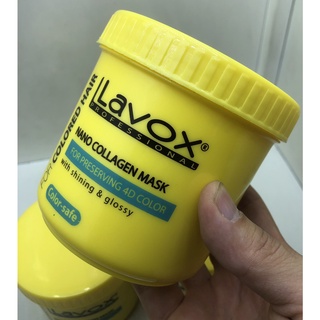 Kem Ủ Tóc Lavox Giữ Màu Tóc Nhuộm 500ml