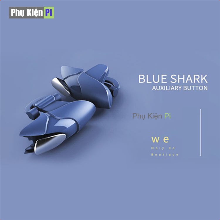 Nút bắn PUBG cá mập xanh cao cấp Blue Shark