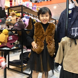 Set váy lông trẻ em
